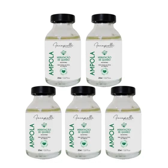 Kit Hidratação Instantânea De Chuveiro Ampola Mágica 5 Un