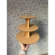 Suporte para Balas e Doces em MDF 3mm 3 andares