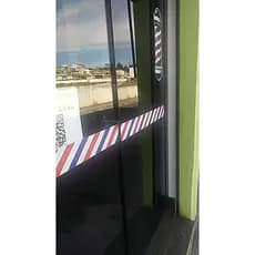 Faixa Adesiva Decorativa Para Barbearia Barbershop Kit com 2 Faixas