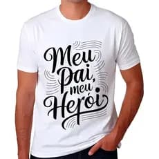 Camisa Dia dos Pais Seu Time do Coração