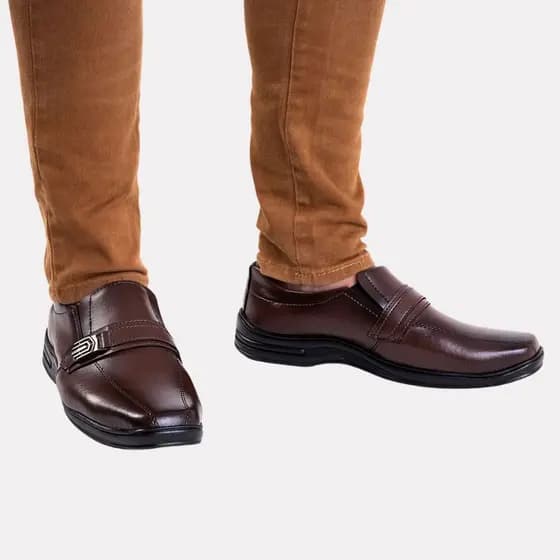 Sapato Masculino Confort Antistress Social Casual Atacado