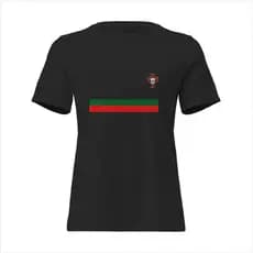 Camisa Feminina Baby Look Seleção Portuguesa