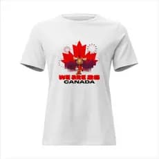 Camisa Feminina Baby Look We Are Canadá