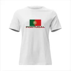 Camisa Feminina Baby Look Portugal Varias Estampas