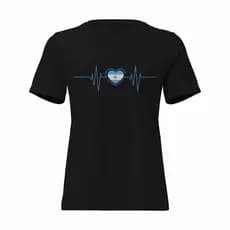 Camisa Feminina Baby Look Argentina Varias Estampas