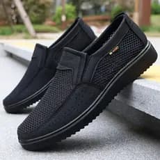 Tênis Masculino Calce Fácil Super Confortável Material Respirável Super Confortável Macio e Leve Sandália Casual