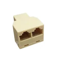 Adaptador Duplicador Para Cabo De Rede Rj45