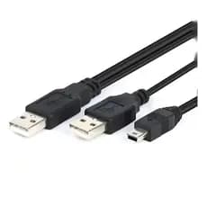 Cabo Para Hd Externo 2.0 Y Usb X Mini Usb 5 Pinos V3