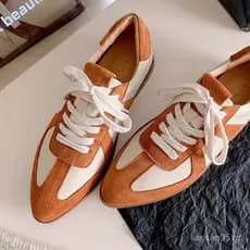 Novidade 2025: Tênis Esportivos Casuais Vintage Versáteis para Mulheres, Tênis de Caminhada, Tênis Atléticos de Platafor