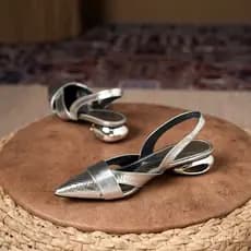 Sapatos Femininos 2024: Scarpin Casual de Salto Baixo Bico Fino Liso para Escritório e Dia a Dia - Nova Coleção Outono