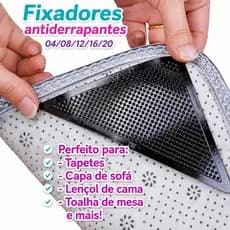 Fixador para Tapetes e Sofá Antiderrapante – Não Desliza, Lavável e Reutilizável