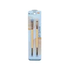 kit pincel duplo CSN SOBRANCELHAS CHANFRADO E CORRETIVO LINGUA DE GATO