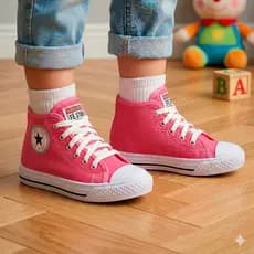 Tênis Botinha Star Infantil Menina e Menino Masculino e Feminino Casual Qualidade Confort Escolar