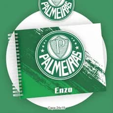 Caderno de Desenho OU Caderno Meia Pauta OU Caderno de Caligrafia Personalizado com Nome