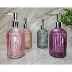 Porta Sabonete Líquido De Vidro 350ml - 400ml