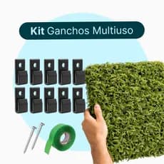 Gancho para Jardim Vertical – Fixação de Placas e Painéis