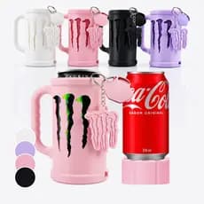 Copo Monster 473ml | Suporte para Lata de Energético | Porta Latas