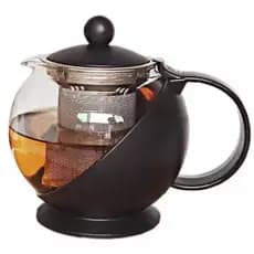 Chaleira Vidro c/ Infusor Capacidade 750ml Design Moderno