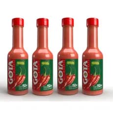 Kit 4x Molho de Pimenta Gota Maratá 150ml