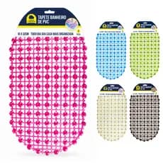 Tapete para Box Banheiro Antiderrapante 61x32cm Casa&Conforto