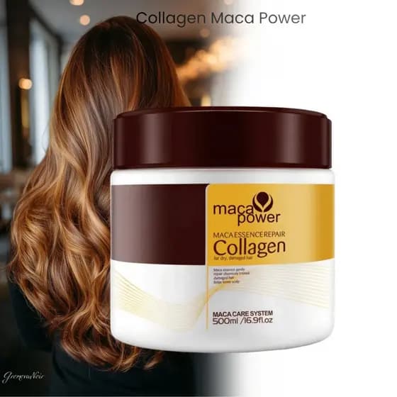 Tratamento Capilar Collagen  16,9 Oz 500ml Reparos Profundos