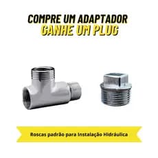 Adaptador Conector T Para Ducha Higienica Com Plug