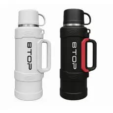 Garrafa Térmica 2 Litros Aço inox Com Infusor Camping Viagens e Transito Btop