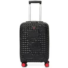 Mala De Viagem Bordo Pequena Mickey Mouse Preto Luxcel