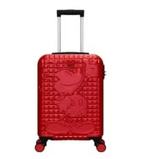 Mala De Viagem Bordo Pequena Mickey Mouse Vermelho 360Luxcel