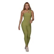 Macacao Empina Bumbum Gota Dunas Oliva Jacquard Moving