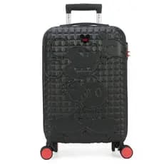Mala de Viagem Media Mickey Mouse Abs Preto Luxcel