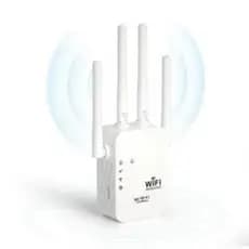 Repetidor WiFi, amplificador de sinal, 4 Antenas