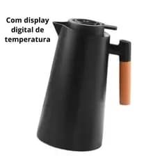 Garrafa de Café Térmica com Displey Digital de Temperatura