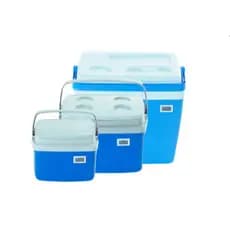 Combo Caixa Térmica Termômetro Digital 5, 12, 19 Litros Transporte Vacinas medicamentos alimentos bebidas cooler maleta