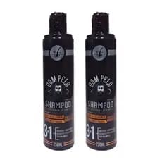 Kit 2 Shampoos Escurecedores Dom Pelo 250ml - Reduz Fios Brancos - Pronta Entrega, Envio Imediato