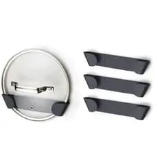Kit 5 peças suporte Organizador para Tampas de Panelas – Praticidade e Organização na Sua Cozinha 🍳✨
