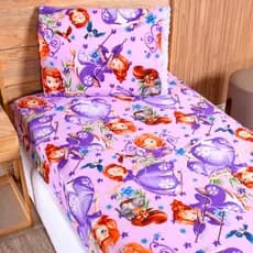 Jogo de Lençol Solteiro 02 Peças Microfibra Estampada