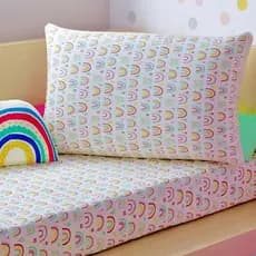 Lençol Avulso Solteiro Com Elástico Micro Percal Algodão Estampado