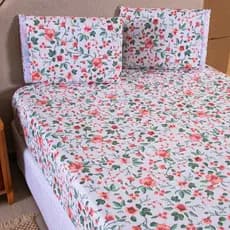 Kit 03 Peças Jogo de Cama Casal Queen 400 Fios