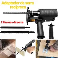 Adaptador Serra Sabre Tico Tico Para Furadeira E Parafusadeira-Cabeça de conversão de broca elétrica