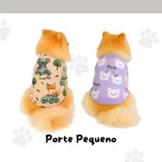 Roupa Pet Pequeno Porte Cães e Gatos