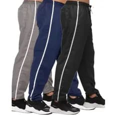 Kit 3 Calças Tactel Masculina 3 Bolsos Cores Leve Premium