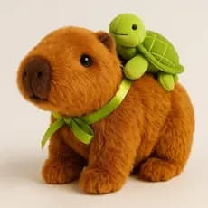 Brinquedo Boneco Capivara De Pelucia Eletrico Infantil