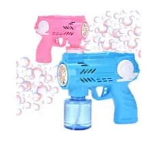 Máquina De Bolhas de Sabão 50ml Pistola Brinquedo Lançadora de Bolhas Sabao Bubble  Led
