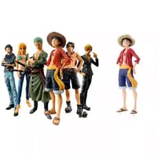 brinquedo One Piece Roronoa Zoro Luffy Sanji Trafalgar D. Water Portga (sem base )