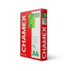PAPEL SULFITE SUSTENTÁVEL CHAMEX A4 75G 210X297MM 500 FOLHAS