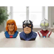 Busto Mdf Decorativo Herois