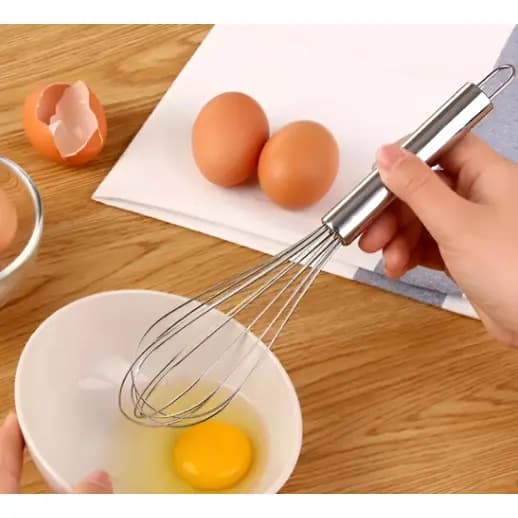 Fue Batedor De Ovos Inox Profissional Cozinha
