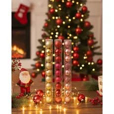 Kit 9 Bolas De Natal Grande Enfeites Natalinos