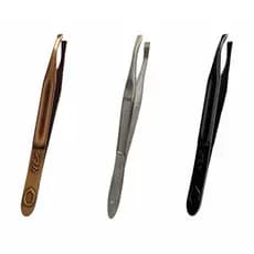 Kit 3 Pinças De Sobrancelha Nzx Original Profissional